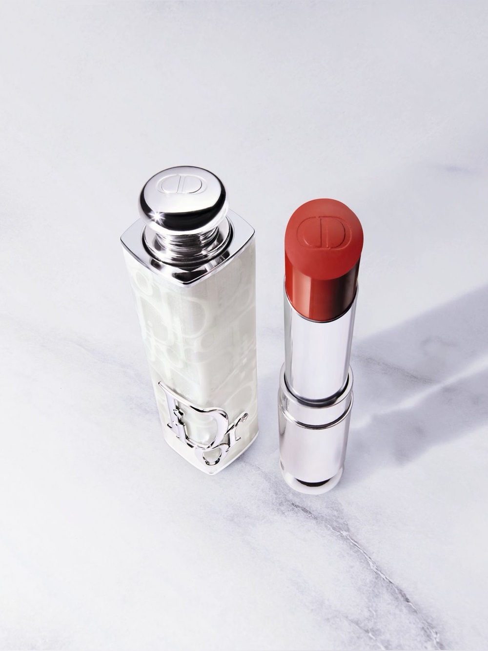 Dior Addict Lipstick Case (White Canvas) + Refill #661 Diorviera